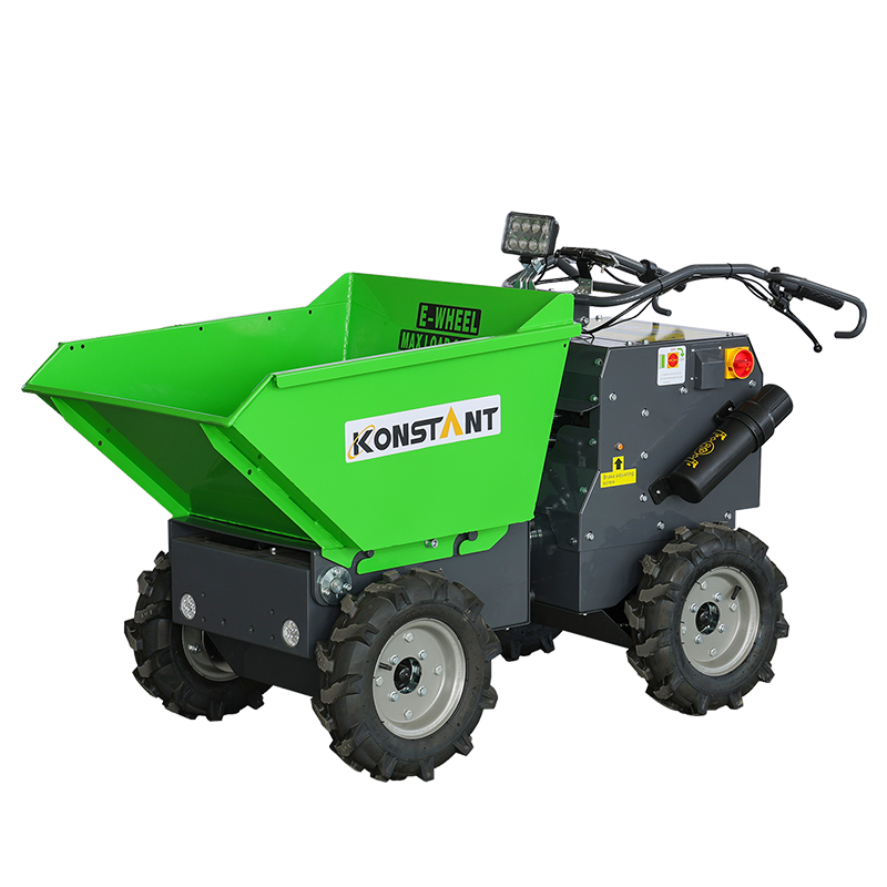 Hydrostatic System and Steering Ball Joint Fully Electric Powered Wheel Barrow Mini Dumper